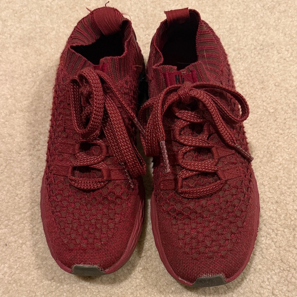 NOBULL Burgundy Athletic Shoes